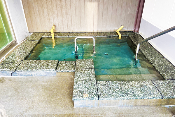 冷水風呂の写真